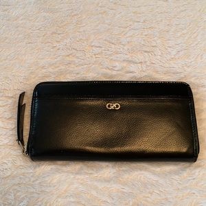 Black leather Cole Haan wallet
